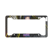 Hinata Black Wedding License Plate Frame