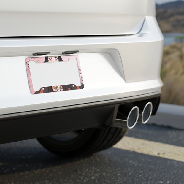 Nezuko License Plate Frame (Original Logo)