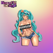 Brazilian Hatsune Miku | Anime Sticker Decal (SFW & NSFW) (Copy)