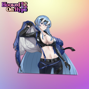 Esdeath SE V2 | Anime Sticker Decal (SFW & NSFW)