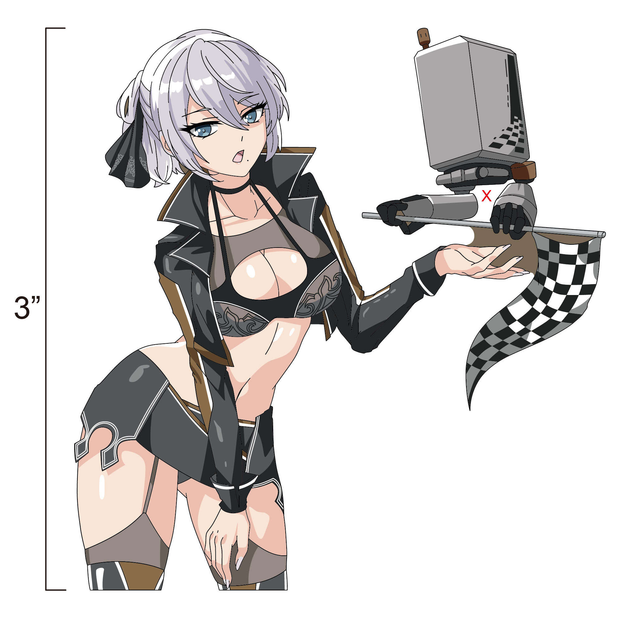 * 2B Race Queen Pin *** Pre-Order ***