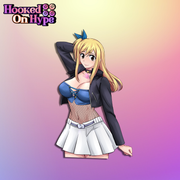 Lucy Hearfilia SE | Anime Sticker Decal (SFW & NSFW)