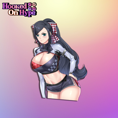 Nico Robin Race Queen | Anime Sticker Decal (SFW & NSFW)