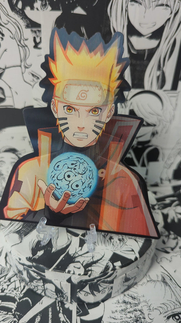 Naruto | 3D Anime Lenticular Motion Sticker Decal