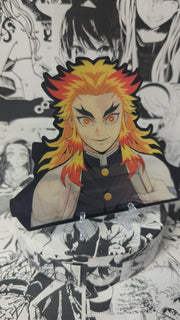 Rengoku | 3D Anime Lenticular Motion Sticker Decal