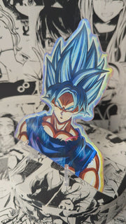 Goku | 3D Anime Lenticular Motion Sticker Decal