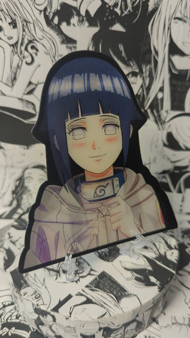 Hinata | 3D Anime Lenticular Motion Sticker Decal