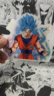 Goku | 3D Anime Lenticular Motion Sticker Decal