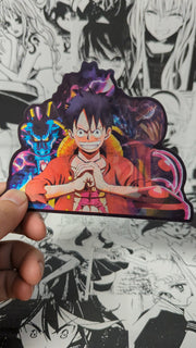 Luffy | 3D Anime Lenticular Motion Sticker Decal