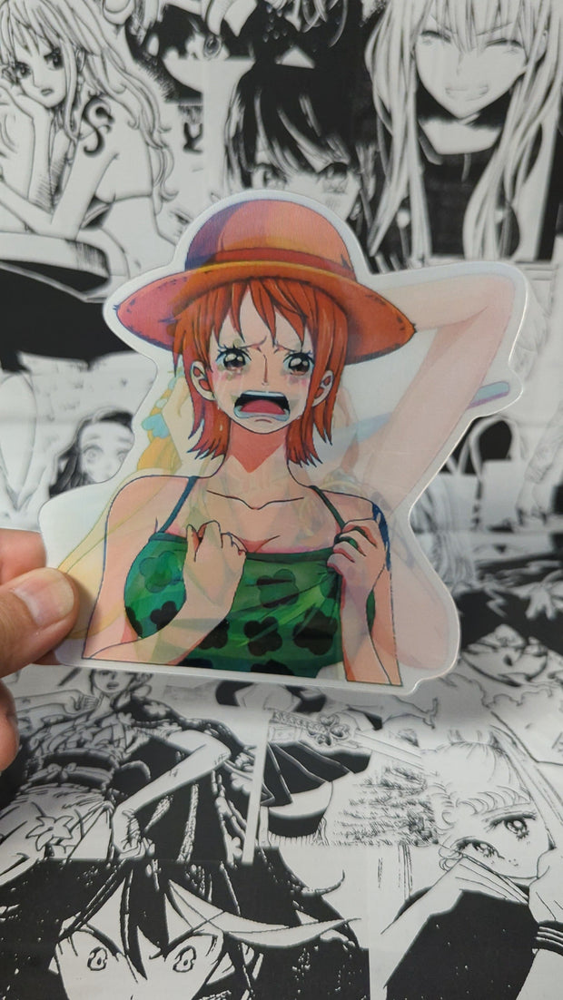 Nami | 3D Anime Lenticular Motion Sticker Decal