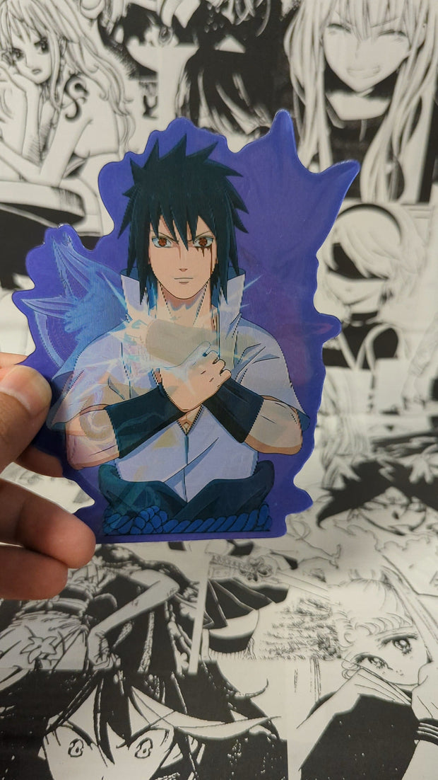 Sasuke | 3D Anime Lenticular Motion Sticker Decal