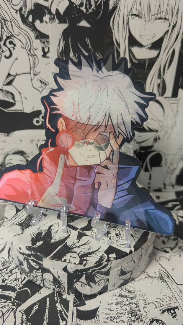 Gojo | 3D Anime Lenticular Motion Sticker Decal