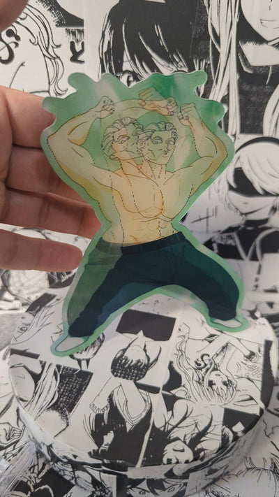 Hakari Dance | 3D Anime Lenticular Motion Sticker Decal