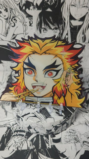 Rengoku | 3D Anime Lenticular Motion Sticker Decal