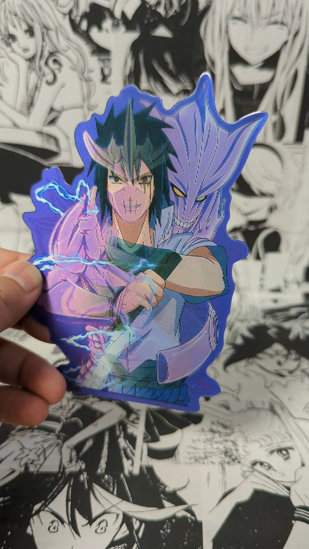 Sasuke | 3D Anime Lenticular Motion Sticker Decal