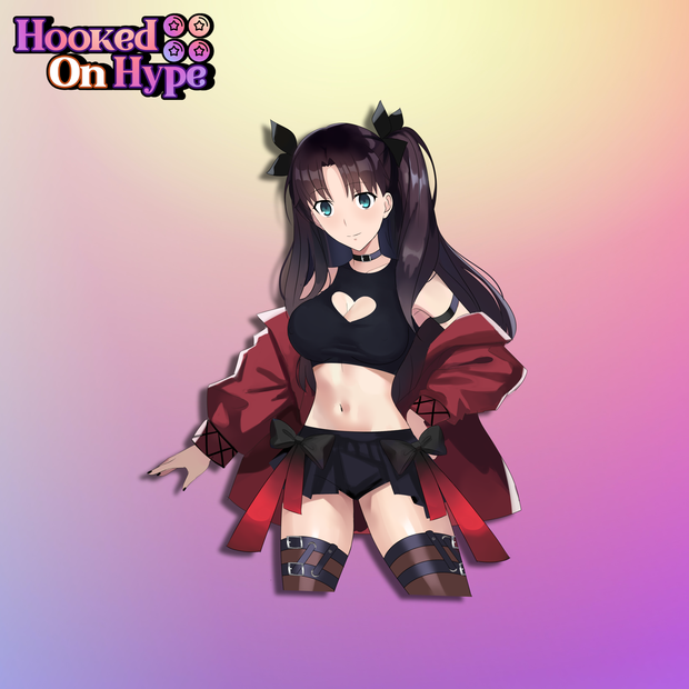 Rin Tohsaka SE  | Anime Sticker Decal (SFW & NSFW)