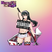 Yor Race Queen | Anime Sticker Decal (SFW & NSFW)