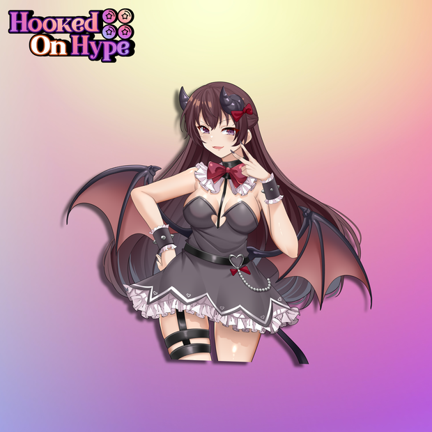 Yuki Suou Succubus | Anime Sticker Decal (SFW & NSFW)