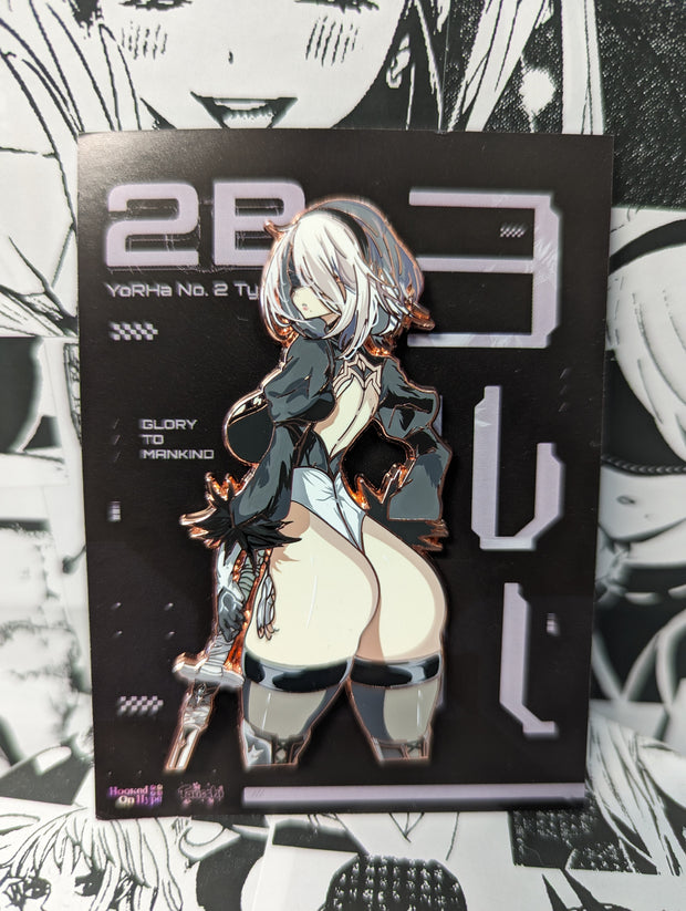 2B HookedOnHype X Tanoshi Collaboration Pin