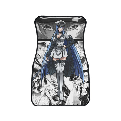 Esdeath Car Mat