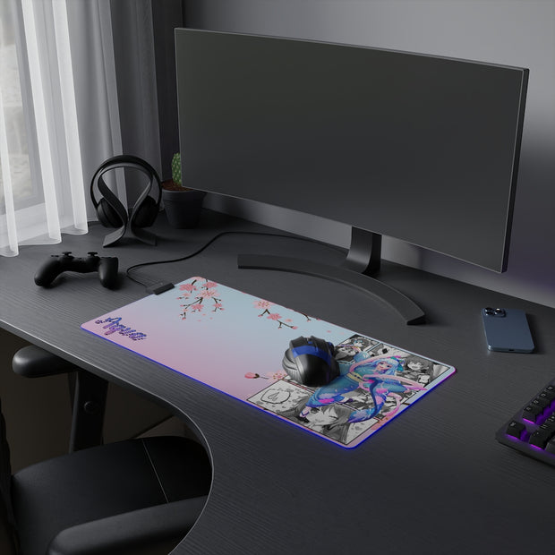 Aqua LED Mouse Pad