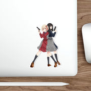 Chisato and Takina Die-Cut Stickers