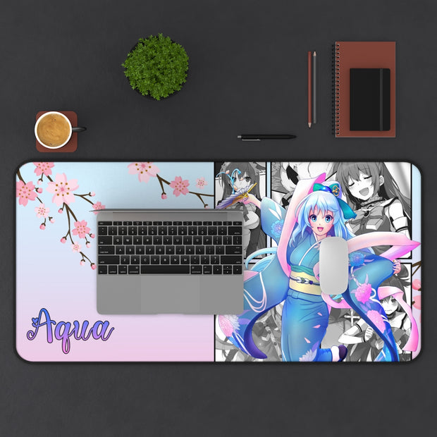 Aqua Desk Mat