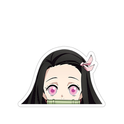 Nezuko Die-Cut Peeker