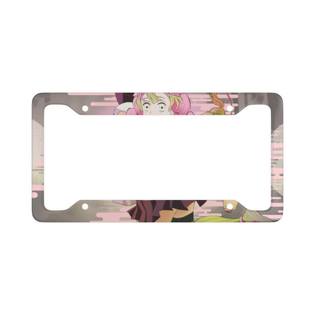 Demon License Plate Frame (Version: Mitsuri)