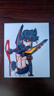 Ryuko Matoi | Anime Sticker Decal