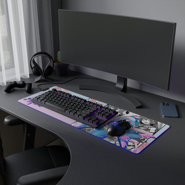 Aqua LED Mouse Pad