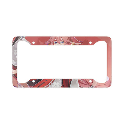 Yae Miko License Plate Frame