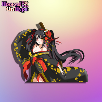 Kimono Kurumi | Anime Sticker Decal